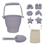 PLAYGROUND Silicone Bucket & Spade Set